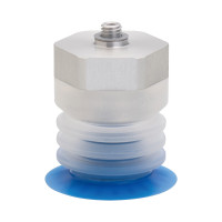 Bộ Nấm Hút Chân Không Và Giá Đỡ Ngành Bao Bì, Silicone, O.D 20 mm, Pisco VPE20PBS43-M5-MF
