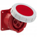 Ổ cắm âm cho Container PCE màu đỏ 32A-400V-4P-3H-IP67