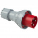 Phích cắm di động PCE màu đỏ-trắng 125A-400V-4P-6H-IP67