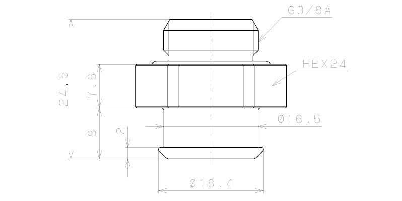 Bộ Nấm Hút Chân Không Và Giá Đỡ Ngành Bao Bì, Silicone, O.D 30 mm, Pisco VPE30PBS23-G3-MF_drawing