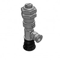 Bộ Nấm Hút Chân Không Và Giá Đỡ, Nitrile, O.D 20 mm, Pisco VPD20-6BN-6J