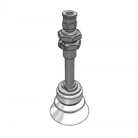 Bộ Nấm Hút Chân Không Và Giá Đỡ, Silicone, O.D 40 mm, Pisco VPOC40-30BS-6J