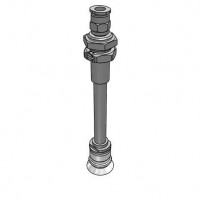 Bộ Nấm Hút Chân Không Và Giá Đỡ, Silicone, O.D 20 mm, Pisco VPOC20-50BS-6J