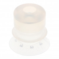 Đầu Nấm Hút Chân Không Dạng Lò Xo, Silicone, O.D 20 mm, Pisco VP20BS