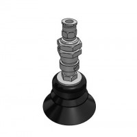 Bộ Nấm Hút Chân Không Và Giá Đỡ, Nitrile, O.D 50 mm, Pisco VPC50-6BN-6J