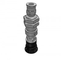 Bộ Nấm Hút Chân Không Và Giá Đỡ, Nitrile, O.D 20 mm, Pisco VPC20-6BN-6J