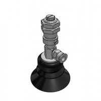 Bộ Nấm Hút Chân Không Và Giá Đỡ, Nitrile, O.D 50 mm, Pisco VPD50-6BN-6J