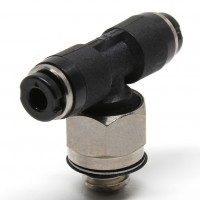 Đầu Nối Nhanh Khí Nén Dạng Chữ T Ren Ngoài Pisco PB2-M5M-C