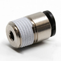 Đầu Nối Nhanh Khí Nén Dạng Thẳng Ren Ngoài Pisco POC4-01M-C