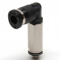 Đầu Nối Nhanh Khí Nén Dạng Cong 90° Ren Ngoài (Dài) Pisco PLL3-M3M-C