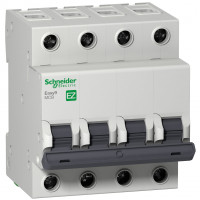 Cầu Dao Tự Động EASY9 MCB Schneider 4P-63A-230VAC/400VAC-4.5kA