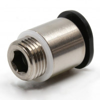 Đầu Nối Nhanh Khí Nén Dạng Thẳng Pisco PCC6-M8MW
