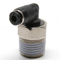 Đầu Nối Nhanh Khí Nén Dạng Cong 90° Ren Ngoài Pisco PL2-01M