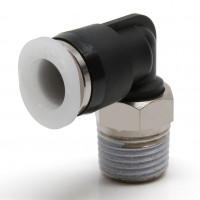 Đầu Nối Nhanh Khí Nén Dạng Cong 90° Ren Ngoài Pisco PL1/4-01MW
