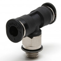 Đầu Nối Nhanh Khí Nén Dạng Chữ T Ren Ngoài Pisco PB4-M6M-C