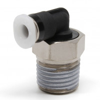 Đầu Nối Nhanh Khí Nén Dạng Cong 90° Ren Ngoài Pisco PL5/32-02M