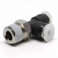 Đầu Nối Nhanh Khí Nén Dạng Chữ T Ren Ngoài Pisco PD1/8-01MW