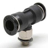 Đầu Nối Nhanh Khí Nén Dạng Chữ T Ren Ngoài Pisco PB6-M6M-C