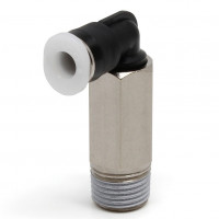 Đầu Nối Nhanh Khí Nén Dạng Cong 90° Ren Ngoài (Dài) Pisco PLL5/32-N0MU