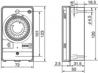 Công Tắc Đồng Hồ Panasonic 15A-220V