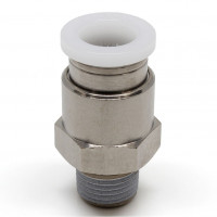 Đầu Nối Nhanh Khí Nén Dạng Thẳng Thân Lục Giác Ren Ngoài Pisco PC5/16-01-C