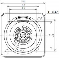 Ổ Cắm Locking Gắn Nổi Panasonic Màu Đen 30A-250V-2P+Ground