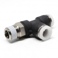 Đầu Nối Nhanh Khí Nén Dạng Chữ T Ren Ngoài Pisco PD5/16-02-C