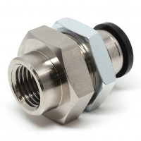 Đầu Nối Nhanh Khí Nén Dạng Thẳng Ren Trong Ngoài Pisco PMF3/8-N2U
