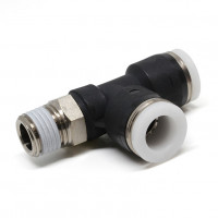 Đầu Nối Nhanh Khí Nén Dạng Chữ T Ren Ngoài Pisco PD3/8-02-C