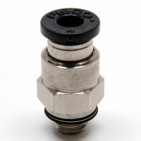 Đầu Nối Nhanh Khí Nén Dạng Thẳng Thân Lục Giác Ren Ngoài Pisco PC4-M6-C