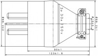 Phích Cắm Kính Nước Panasonic Màu Đen 30A-250V-3P