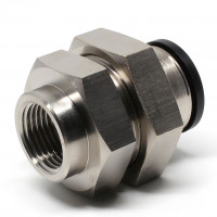 Đầu Nối Nhanh Khí Nén Dạng Thẳng Ren Trong Ngoài Pisco PMF16-03-C