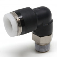 Đầu Nối Nhanh Khí Nén Dạng Cong 90° Ren Ngoài Pisco PL5/16-N1UW