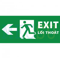 Hình Chỉ Hướng Nanoco EXIT (Trái)