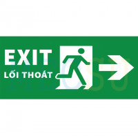 Hình Chỉ Hướng Nanoco EXIT (Phải)