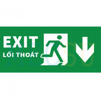 Hình Chỉ Hướng Nanoco EXIT (Xuống)