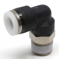Đầu Nối Nhanh Khí Nén Dạng Cong 90° Ren Ngoài Pisco PL3/8-N3U