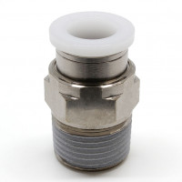 Đầu Nối Nhanh Khí Nén Dạng Thẳng Thân Lục Giác Ren Ngoài Pisco PC3/8-03-C