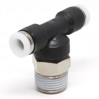 Đầu Nối Nhanh Khí Nén Dạng Chữ T Ren Ngoài Pisco PB1/4-N3U