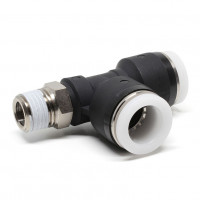 Đầu Nối Nhanh Khí Nén Dạng Chữ T Ren Ngoài Pisco PD1/2-02