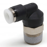 Đầu Nối Nhanh Khí Nén Dạng Cong 90° Ren Ngoài Pisco PL3/16-N3U