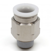 Đầu Nối Nhanh Khí Nén Dạng Thẳng Thân Lục Giác Ren Ngoài Pisco PC5/8-N3U
