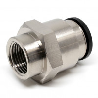 Đầu Nối Nhanh Khí Nén Dạng Thẳng Ren Trong Pisco PCF16-03-UC