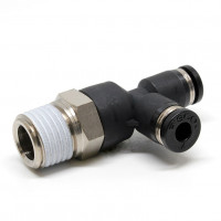 Đầu Nối Nhanh Khí Nén Dạng Chữ T Ren Ngoài Pisco PD4-02