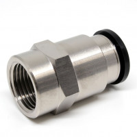 Đầu Nối Nhanh Khí Nén Dạng Thẳng Ren Trong Pisco PCF12-03-UC