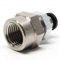 Đầu Nối Nhanh Khí Nén Dạng Thẳng Ren Trong Ngoài Pisco PMF4-02W