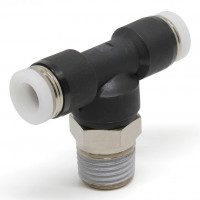 Đầu Nối Nhanh Khí Nén Dạng Chữ T Ren Ngoài Pisco PB1/4-N2UW