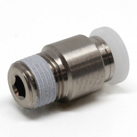 Đầu Nối Nhanh Khí Nén Dạng Thẳng Ren Ngoài Pisco POC1/4-01-C