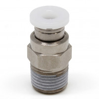 Đầu Nối Nhanh Khí Nén Dạng Thẳng Thân Lục Giác Ren Ngoài Pisco PC5/32-01