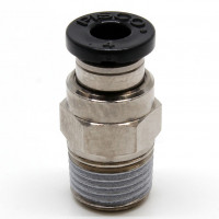 Đầu Nối Nhanh Khí Nén Dạng Thẳng Thân Lục Giác Ren Ngoài Pisco PC4-N1UW
